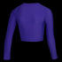Sunn L/S Crop Rashvest Women - Purple